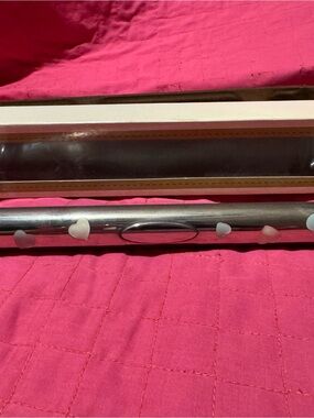 Decorative Silver plated baby birth certificate holder